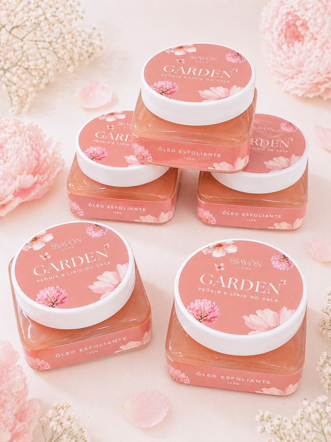 Garden - Óleo Esfoliante Hidratante 120g
