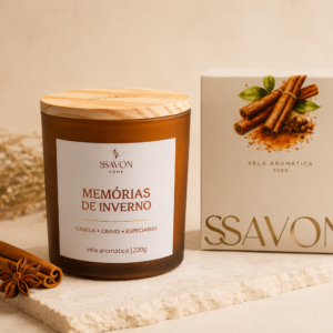 Memórias de Inverno - Vela Aromática 220g