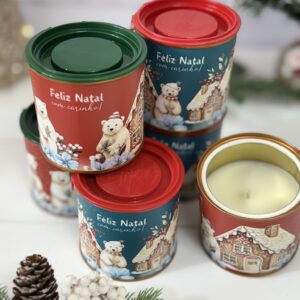 Vela lata Urso - 150g