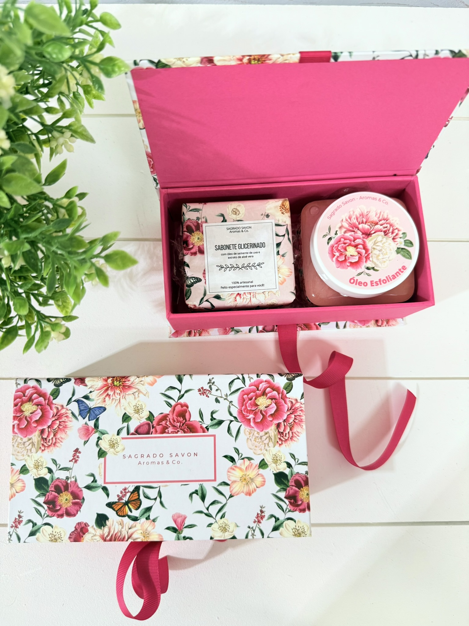 Kit 1 Sabonete em barra + Oléo Esfoliante